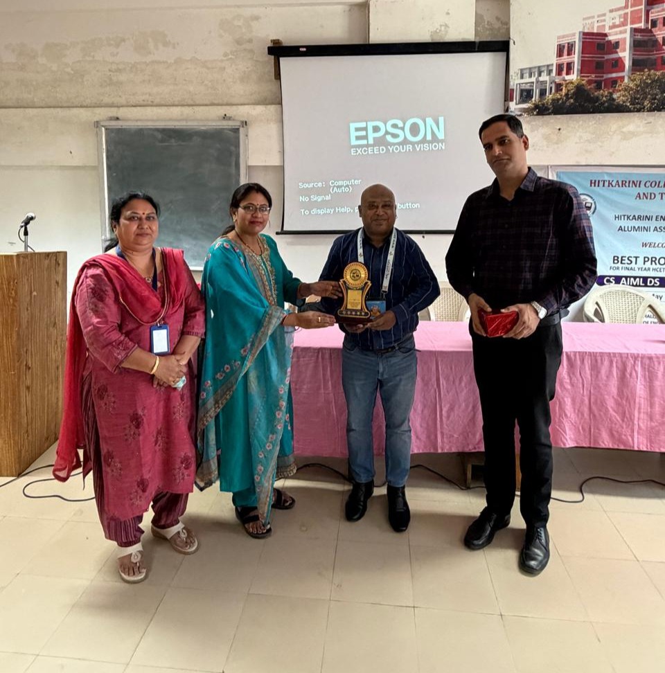 HCET Students at GIAN training program at IIITDM, Jabalpur